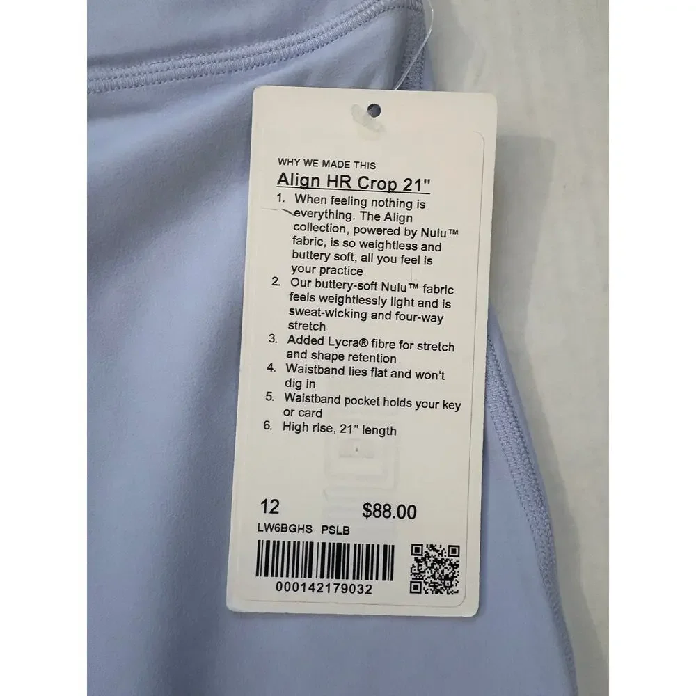 Lululemon Women's Align High-Rise Crop 21